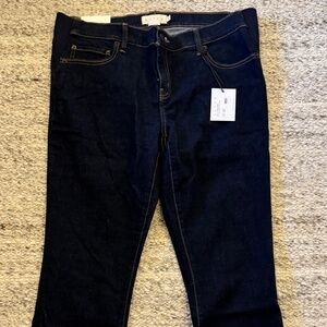Hatch maternity slim jeans sz 32 NWT 94% cotton